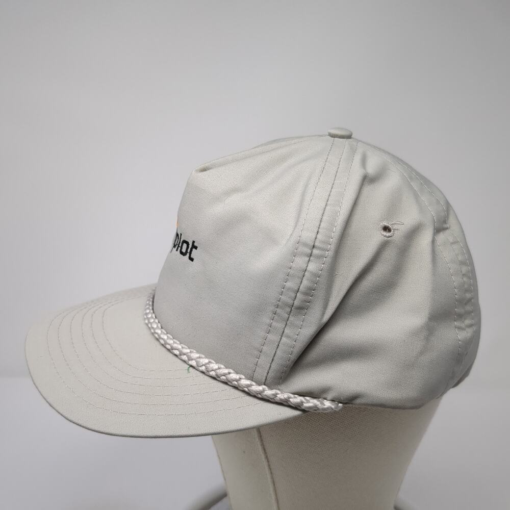 Simplot Snapback 5 Panel Cap Gray Os Adjustable E… - image 3